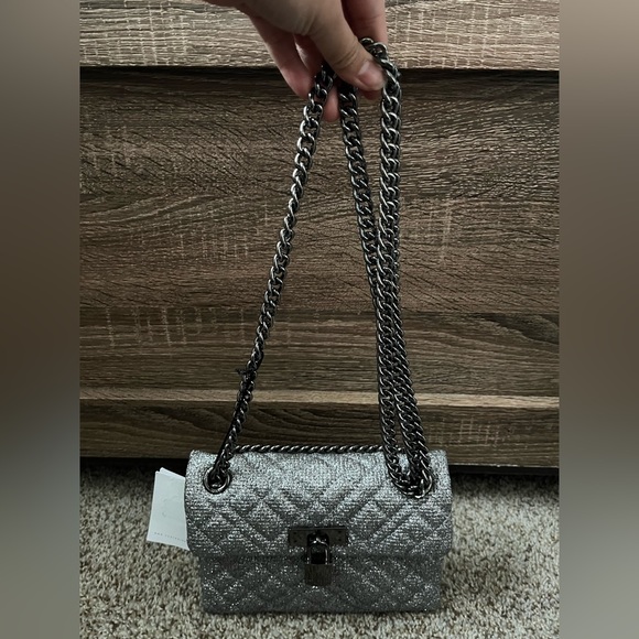 NWT Kurt Geiger London Mini Brixton Lock Shoulder Bag - Picture 7 of 9